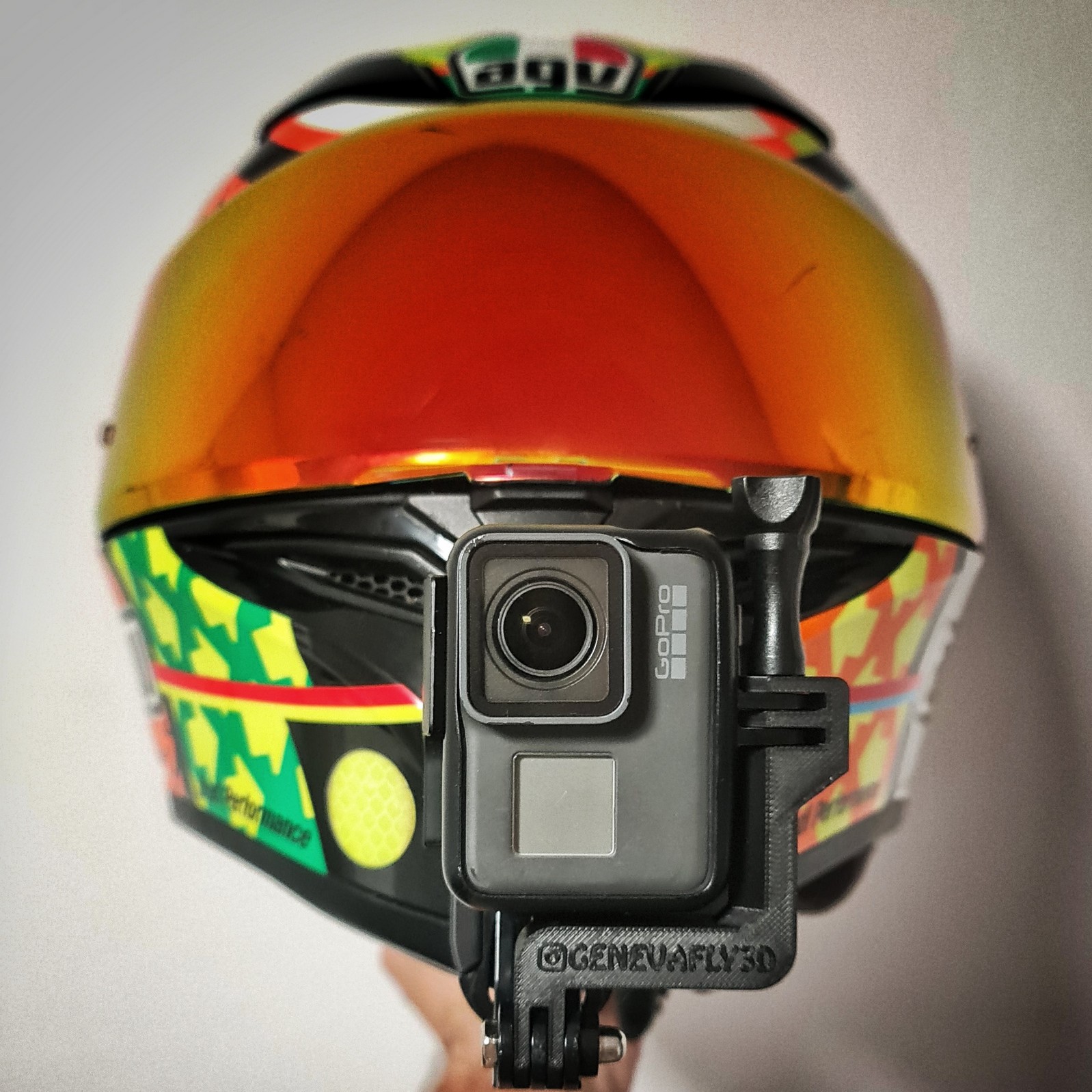 AGV K3 SV
GoPro chin mount