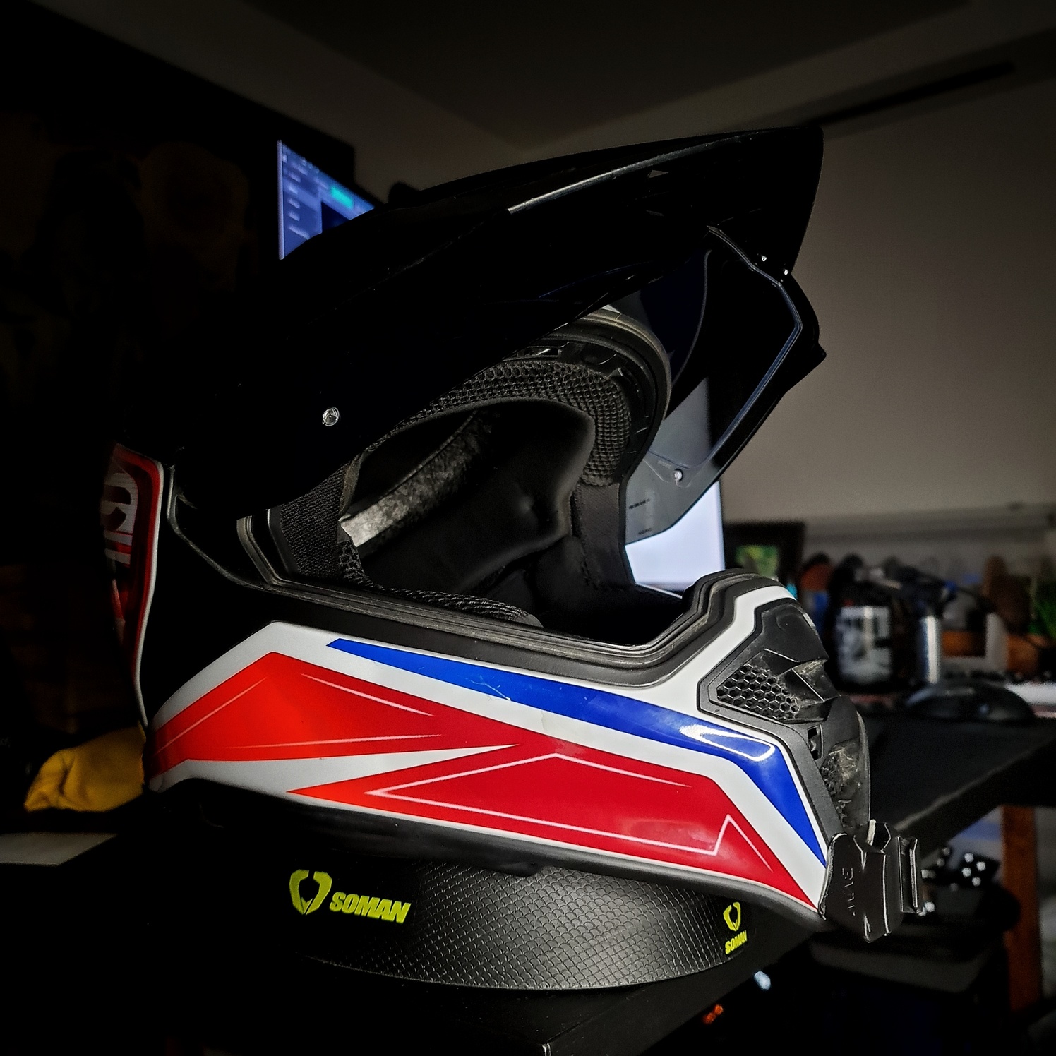 BMW GS HELMET
GoPro chin mount