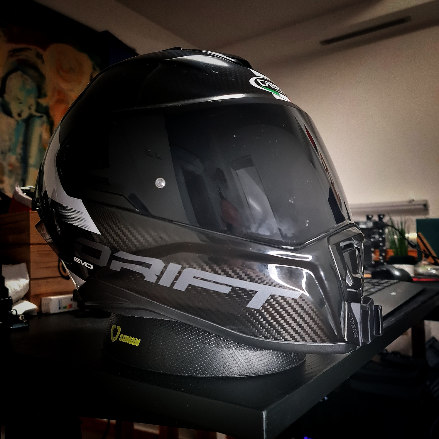 CABERG DRIFT EVO
GoPro chin mount