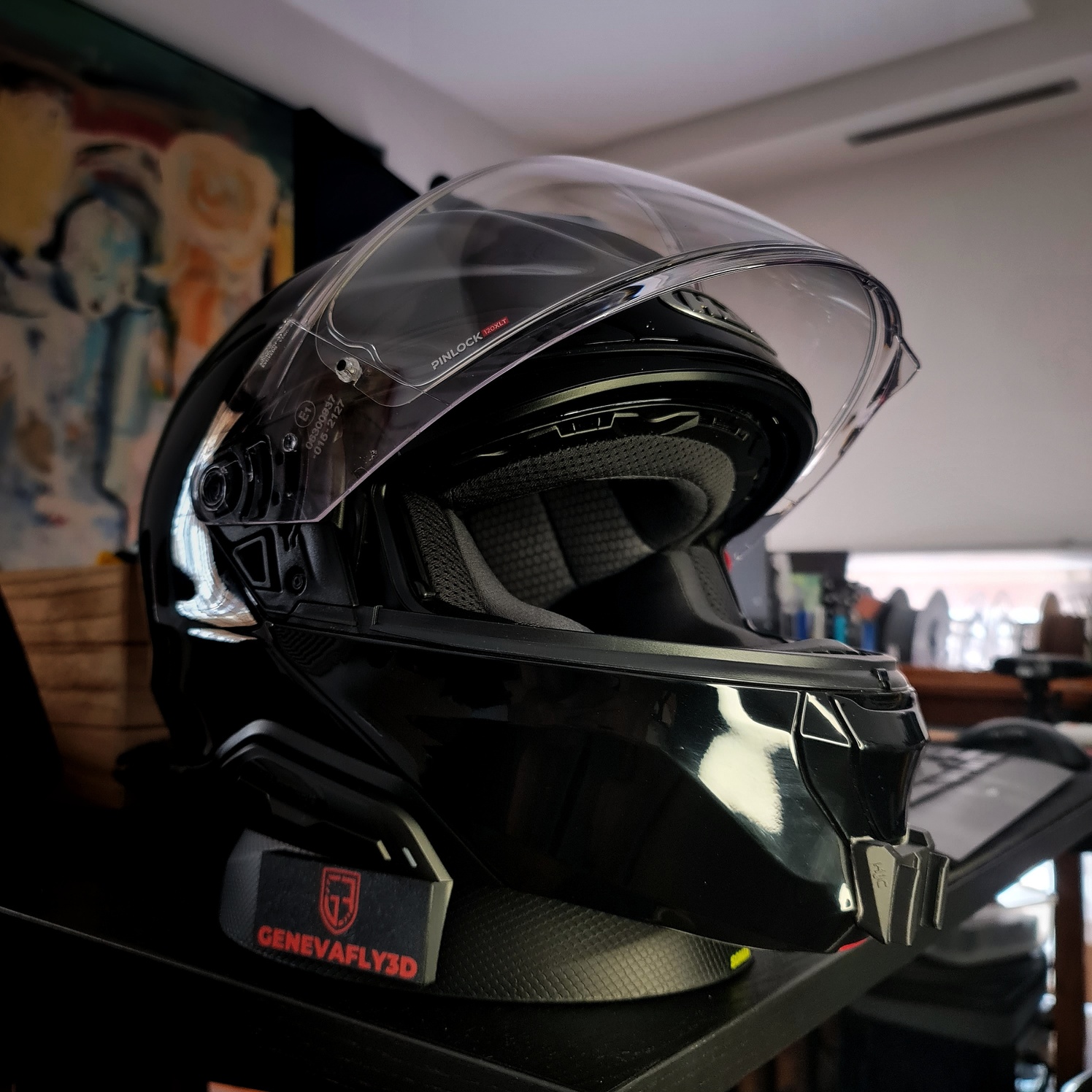 HJC RPHA 91
GoPro chin mount