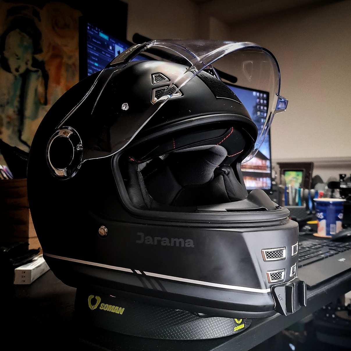 MT JARAMA
GoPro chin mount