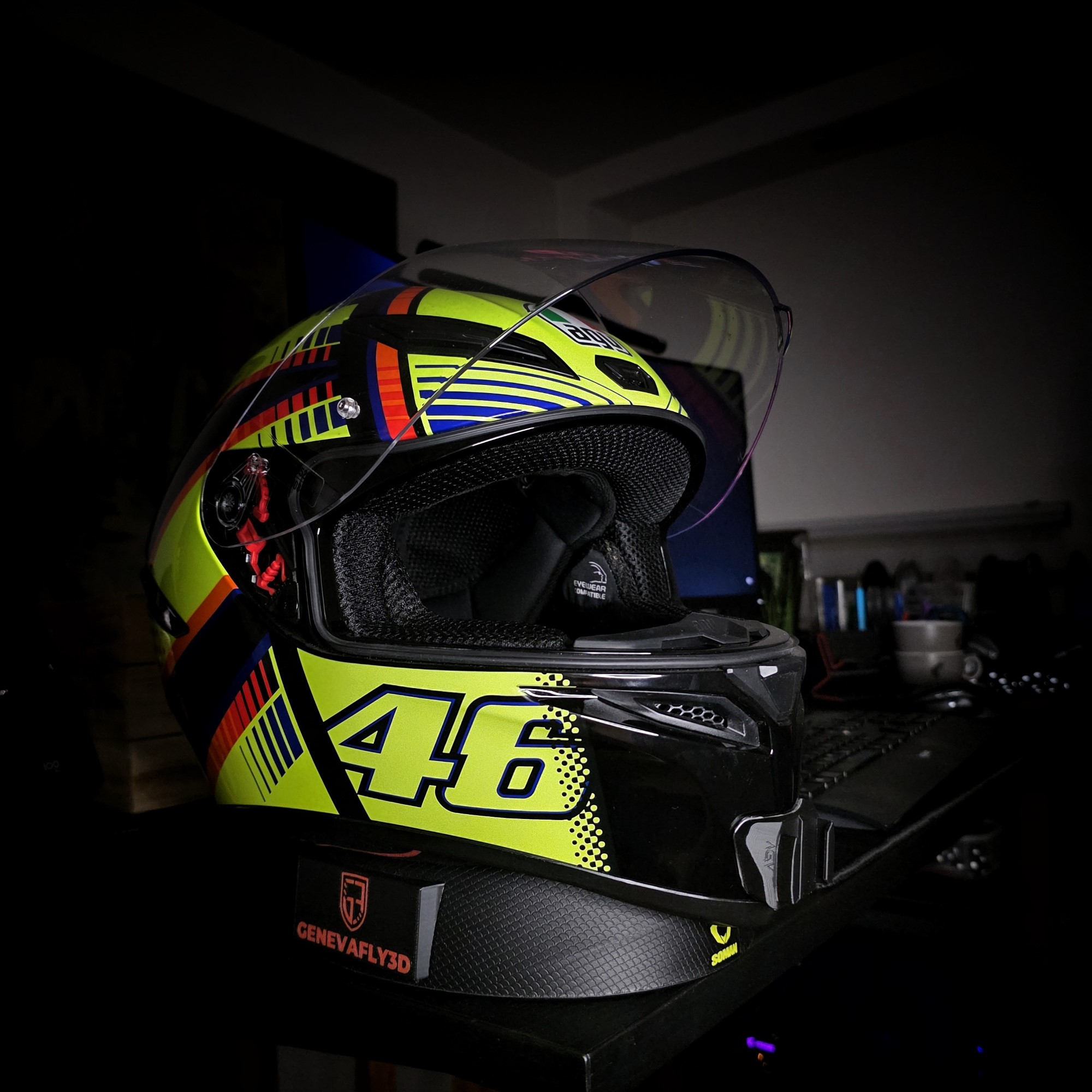 AGV K1 S
GoPro chin mount