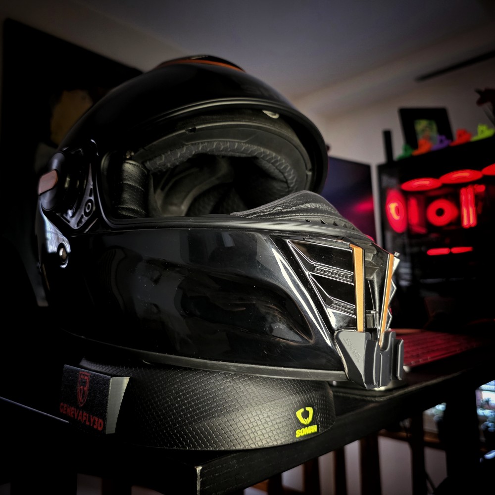 SHARK SPARTAN RS
GoPro chin mount