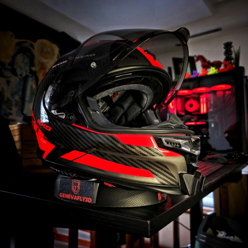 SCORPION EXO-GT SP AIR
GoPro chin mount