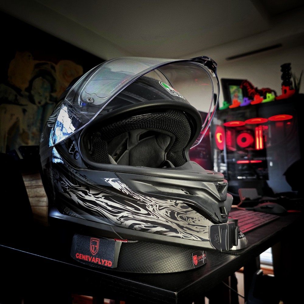 AGV K7
GoPro chin mount